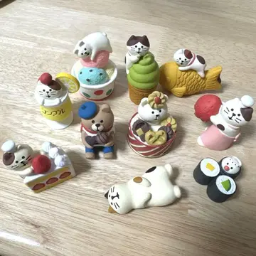 데코레 네이비 콘콘블 마스코트 세트 스위트 다수