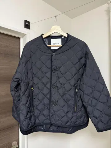 Gymphlex 블랙 다운 퀼팅 자켓 14