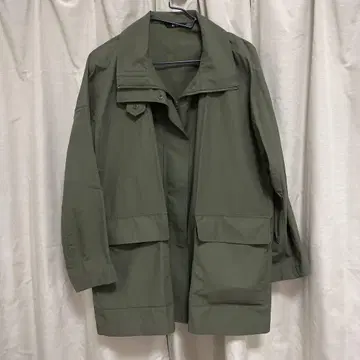 UNIQLO C 스탠드 카라 오버 사이즈 코트