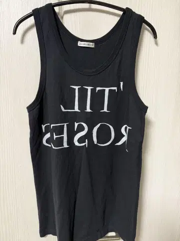 ANN DEMEULEMEESTER 탱크탑 블랙