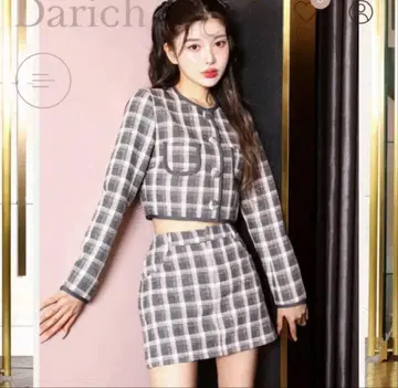 Darich 체크 트위드 셋업