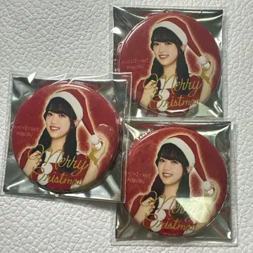 타카네노 나데시코 호시타니 미라이 랜덤 캔뱃지 크리스마스 2022 3개