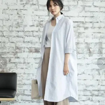 옥스 셔츠 원피스