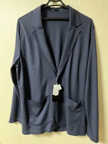 AOKI 파자마 SUITS 네이비 테일러드 자켓 M