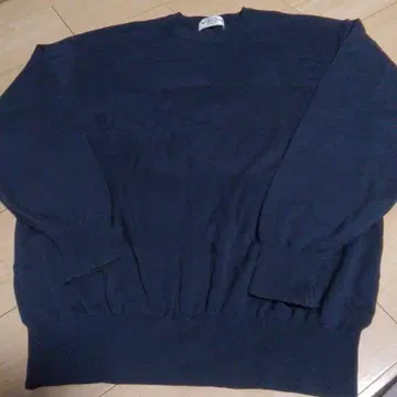 323) Munsingwear 네이비 크루넥 스웨터 M