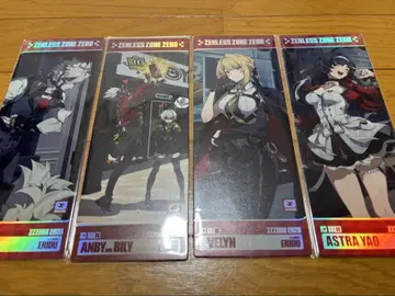 젠레스 존 제로 캐릭터 카드 세트 홀로그램 티켓