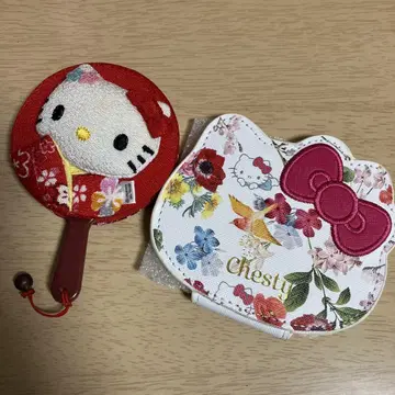 키티 핸드 거울