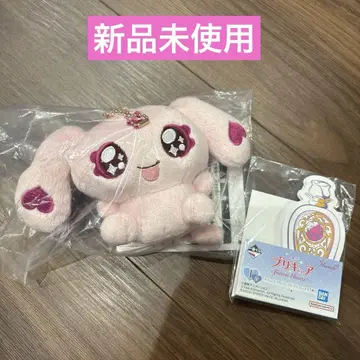 프리큐어 1번 복권 E상 요정 봉제 인형 마스코트 미플 + 메모장