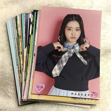 카자미 와카 생사진 73장 세트 사립 에비스 중학교 에비츄