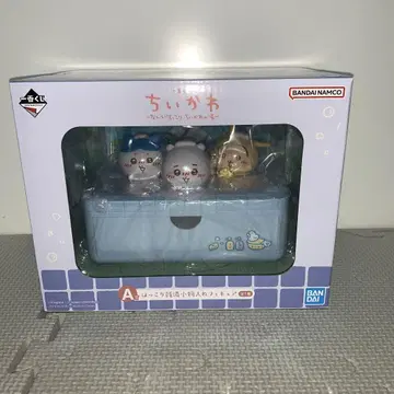 제일복권 치이카와 (먼작귀) A상 포근한 목욕탕 소품함 피규어