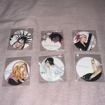 BLEACH EX 원화전 캔뱃지 6점