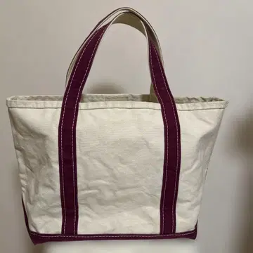 L.L.Bean BOAT AND TOTE 토트백 아이보리/퍼플