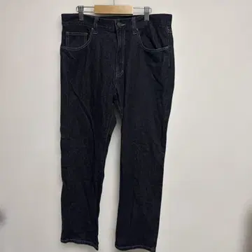 BASIC JEANS 블랙 스트레이트 데님