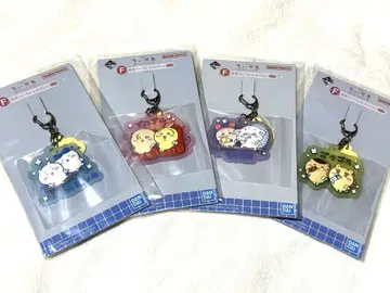 치이카와(먼작귀) 제일복권 F상 센토 러버 참 컬렉션 4점