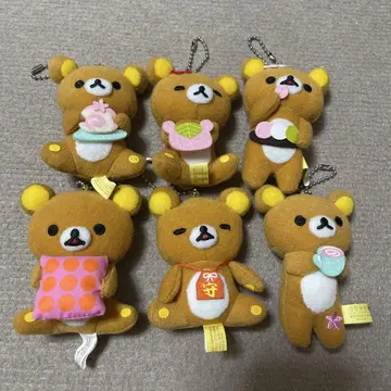 산엑스 리락쿠마 마스코트 키체인