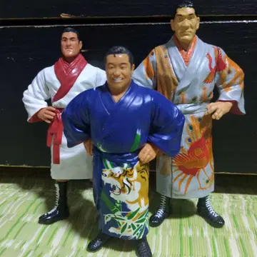 피규어 역도산 안토니오 이노키 자이언트 바바 3체 세트