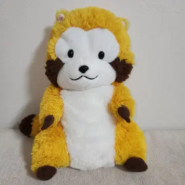 너구리 라스칼 앉아서 축 늘어진 BIG 봉제 인형