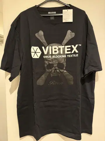 새상품 Roen VIBTEX 콜라보 바이러스 블로킹 T셔츠