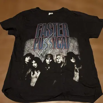 Faster Pussycat T셔츠 L 블랙