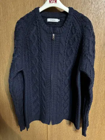 nonnative NN-X2210 네이비 니트 자켓