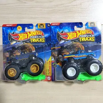 핫휠 몬스터 트랙 빅풋 2종 세트 50주년