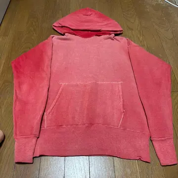 60s 후드티 페이드 더블 페이스