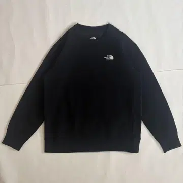 THE NORTH FACE 블랙 크루넥 맨투맨 S 사이즈