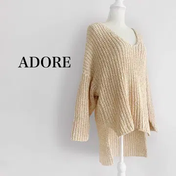 ADORE V넥 니트