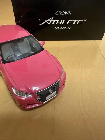 CROWN ATHLETE 핑크 미니카