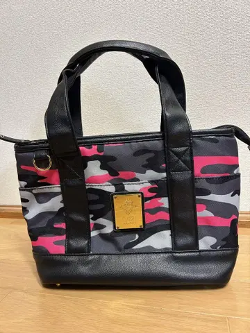 V12 카모플라쥬 토트백