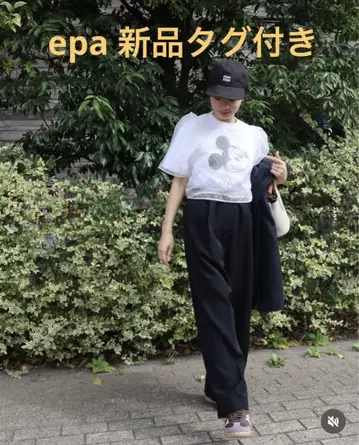 epa 택 포함 새상품 organdy dot blouse