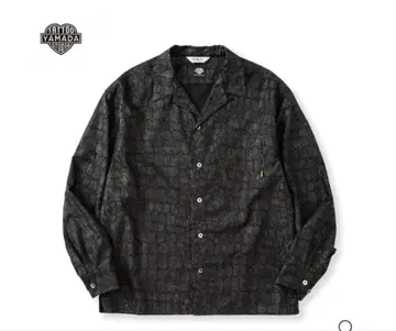 x TSY CROCODILE PATTERN SHIRT