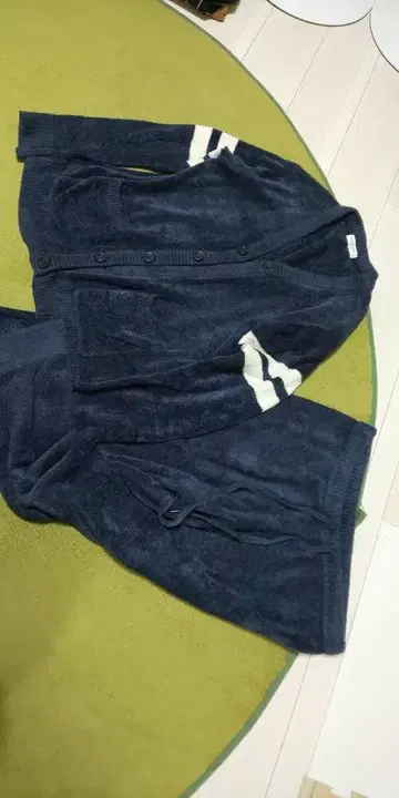 GELATO PIQUE HOMME 네이비 룸웨어 상하의 세트