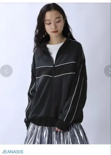 JEANASIS 프론트 절개 트랙 자켓 시착만 한 상품