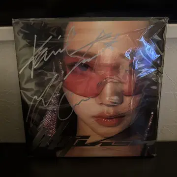 aespa Whiplash 친필 사인 CD