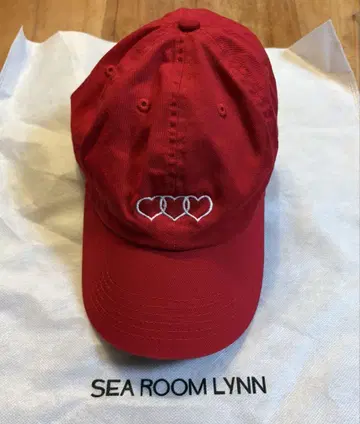 Sea Room Lynn 레드 야구 모자