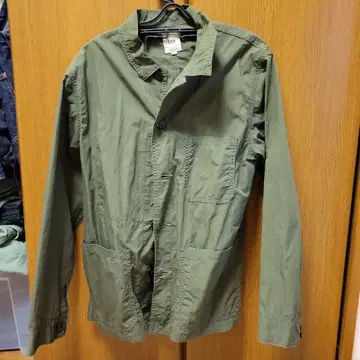 FOB FACTORY 밀리터리 자켓 사이즈 2 올리브 그린
