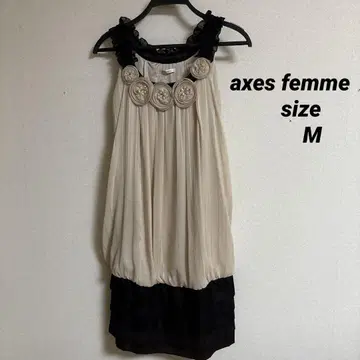 axes femme 슬리브리스 원피스 M 사이즈
