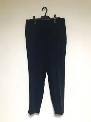 PLST 블랙보다 다크 네이비 슬랙스 팬츠