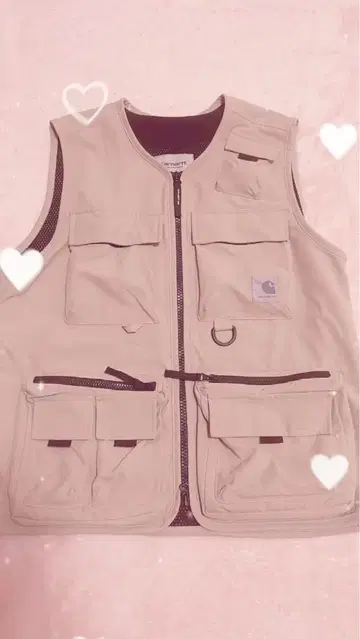 칼하트 Carhartt 낚시용 조끼 베이지