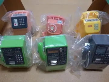 NTT 공중전화 가챠 컬렉션 번외편 전 6종 컴플리트 세트