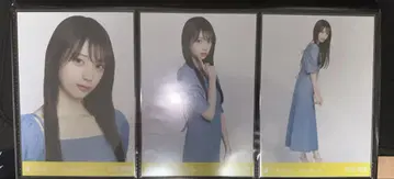 노기자카46 브로마이드 데님 원피스 야타 모에카 컴프