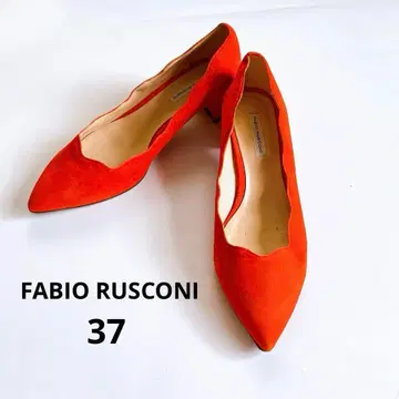 파비오 루스코니 FABIO RUSCONI 스캘럽 디자인 펌프스 37