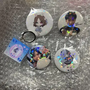 TikTok 코코로짱 캔뱃지 세트