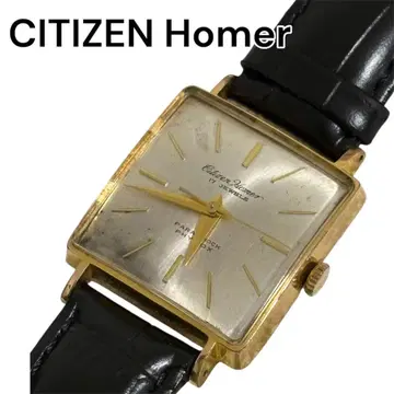 CITIZEN Homer 시티즌 호머 스퀘어형 수동 와인딩 시계 가동품