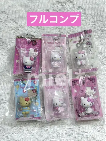 헬로키티 패키지 미니어처 컬렉션 컴플리트