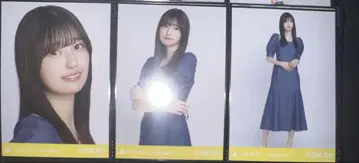 노기자카46 브로마이드 데님 원피스 이오키 컴프
