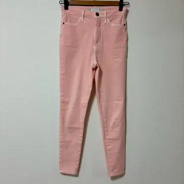TOMMY HILFIGER 여성 팬츠 무지 핑크 25/28