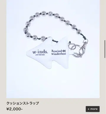 w-inds. LIVE TOUR 2025 쿠션 스트랩