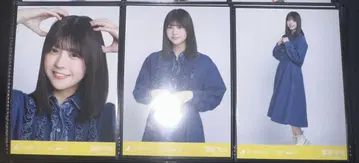 노기자카 46 브로마이드 데님 원피스 토미사토 리나 컴프